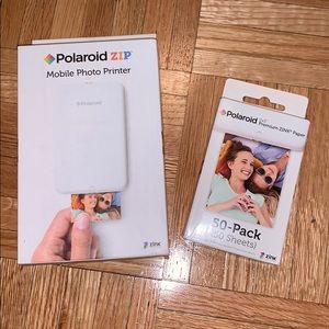 Polaroid Zip Mobile Printer w 50 sheets